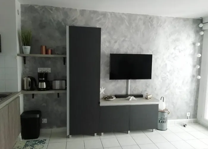 Bel A 100 M De La Apartamento Carcans