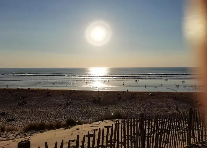 Bel A 100 M De La Apartamento Carcans